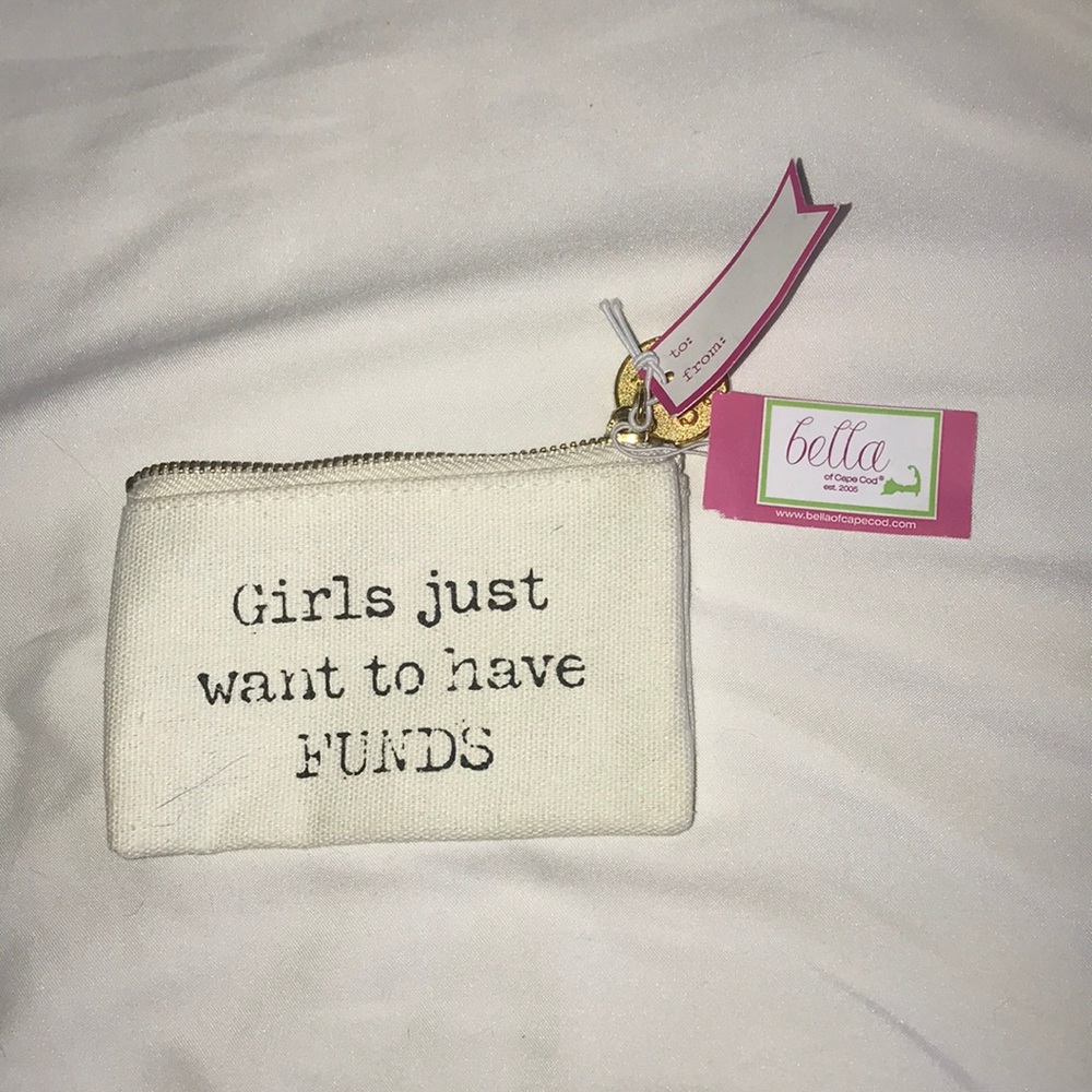 Cupcakes & Cartwheels Bella coin pouch